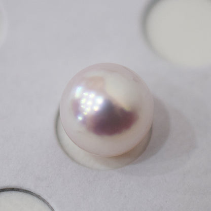 ［Custom-made］(1)White pink 7.5mm - 8mm akoya pearl Triangle Ear Cuff, (2)atural color 8.5mm - 9mm SV925 Ear Cuff