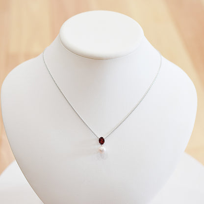 White pink 8mm - 9mm hanadama rank pendant necklace Akoya Pearl SV925 Semi precious stones Japan Seawater reenspearl Birthday あこや 真珠 珍珠