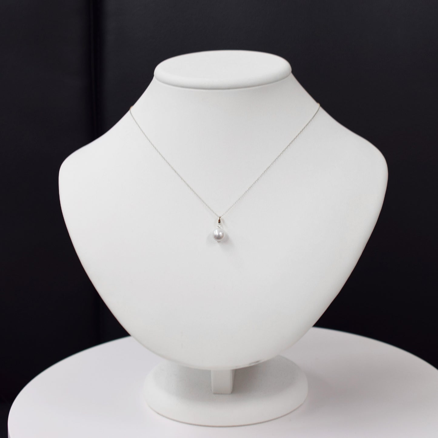 Ultra Rare Natural 8.5mm - 9mm Madama rank Akoya Pearl Japan Akoyapearl Pendant Necklace birthday あこや 真珠 日本 18K 10K 14K