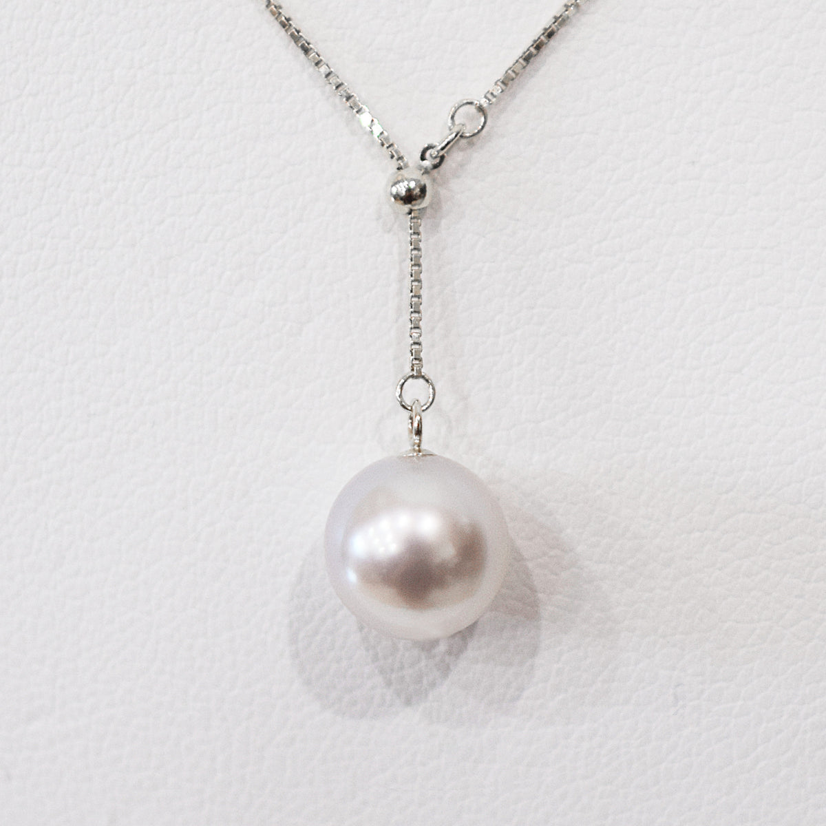 【K10YG / K10WG / K18YG / Pt850】Rare Natural color rank 8mm - 8.5mm Venetian chain Necklace Akoyapearl Japan あこや 真珠