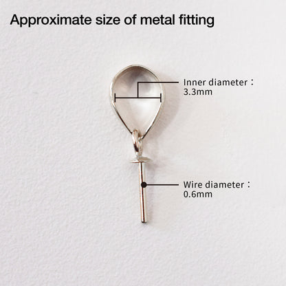 【K18YG / K18WG】Pendant top Only Hanadama rank Rare White pink 5.5mm - 6.5mm Akoya Pearl Japan Akoyapearl birthday あこや 真珠 日本 reenspearl