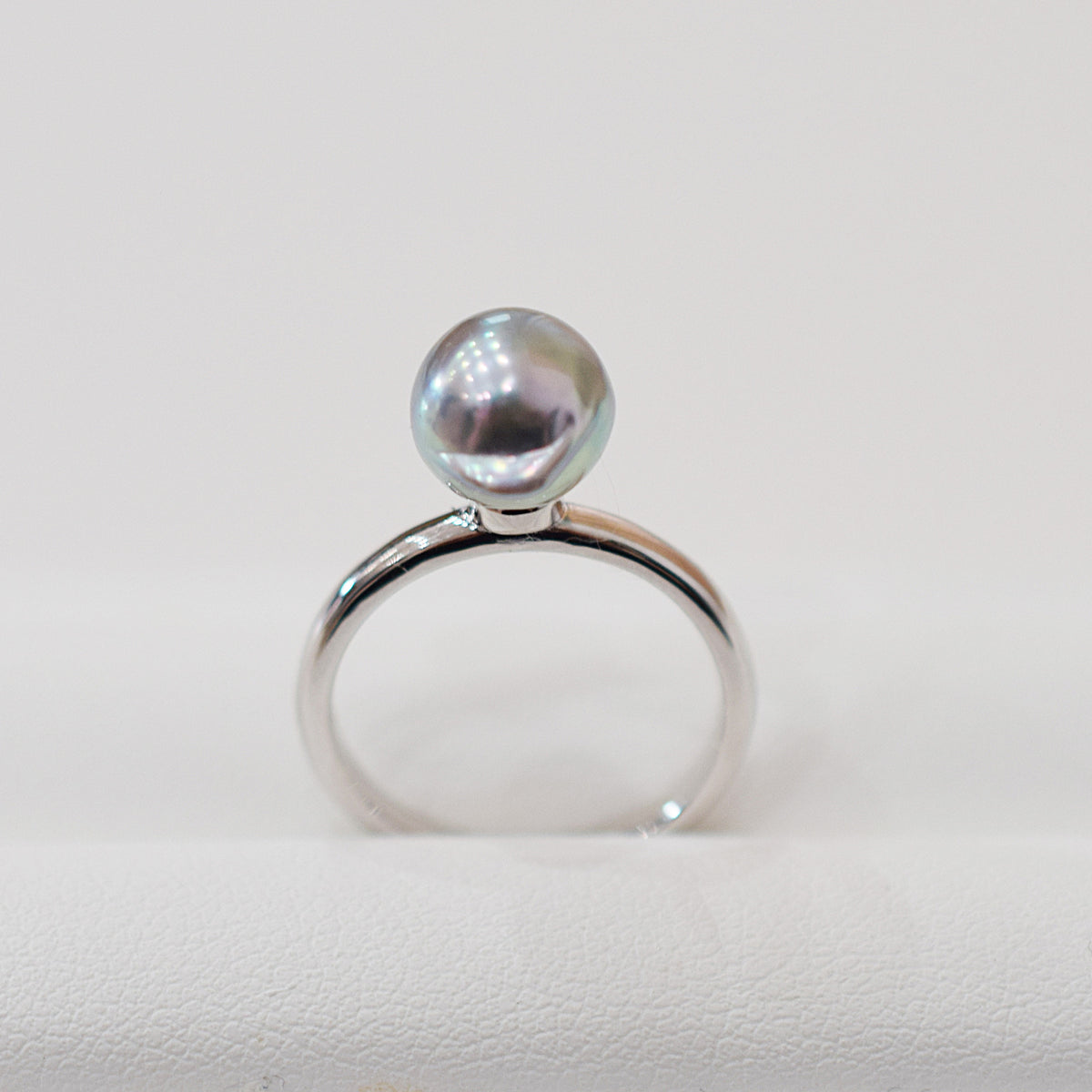 ［You can choose the pearl］Akoya Baroque pearl 8mm - 9mm Natural color Ring Sea Real akoya pearl From Japan 1pc pearl SV925 Silver reenspearl akoyapearl ring