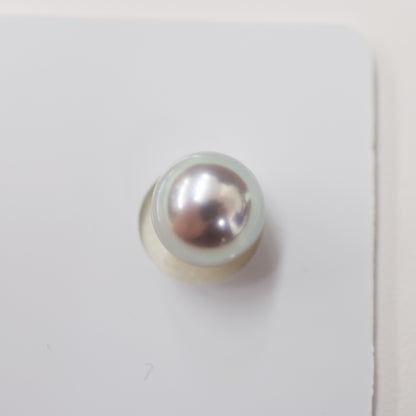 AAA rank Light blue 9.1mm Madama rank Natural color 1pc Real Akoya Pearl Neacklace Pendant top Japan Japanese akoyapearl reenspearl