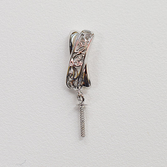 Only metal fittings K14WG Pendant top RP0008
