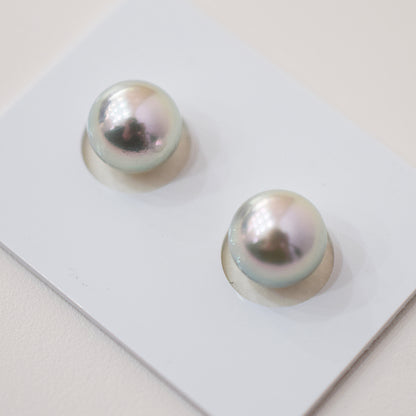 Actual product 8.5mm - 9mm Blue Rose Certificate from the Pearl Science Laboratory Natural color Loose Akoya Japan Seawater akoyapearl SK-440013