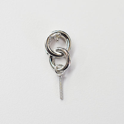 Only metal fittings 0.01ct K18YG Diamond Pendant top SIK00081