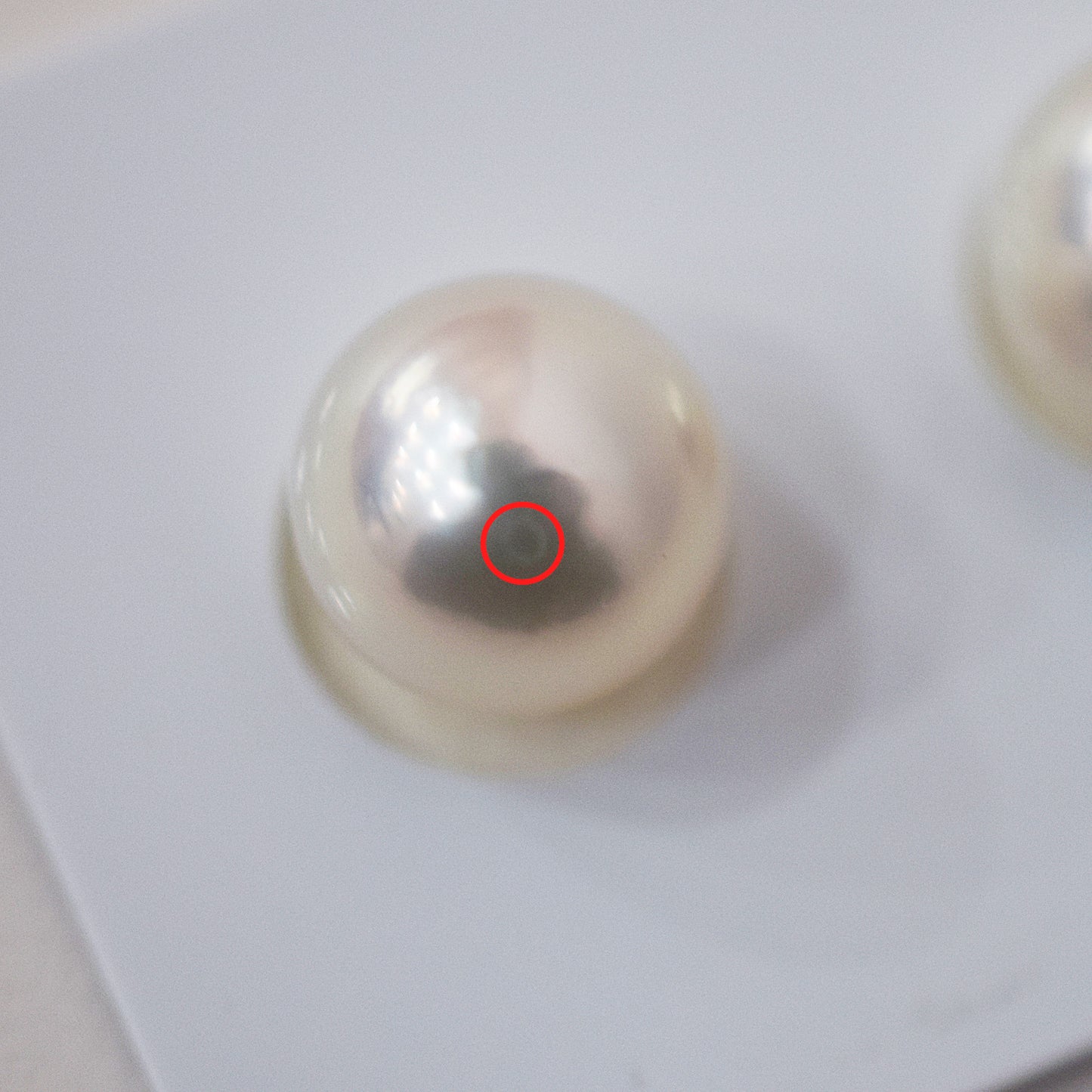 Actual product 9mm - 9.4mm Hanadama Certificate from the Pearl Science Laboratory White pink Loose Akoya Japan Seawater akoyapearl SS-330247