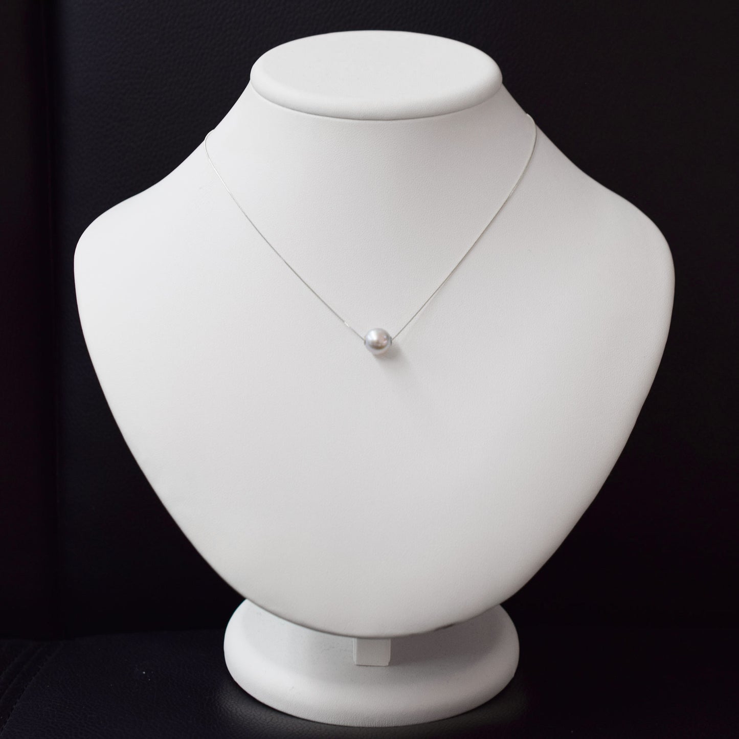 【K10YG / K10WG / K18YG / K18WG】Ultra rare Natural color Madama rank 9mm Seawater Real necklace Akoya Pearl Japan