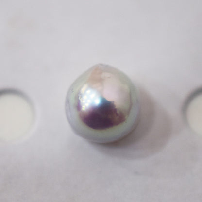 Pendant top Only Natural color 7.2mm Baroque pearl 1pc real akoya pearl Japan Japanese reenspearl あこや 真珠