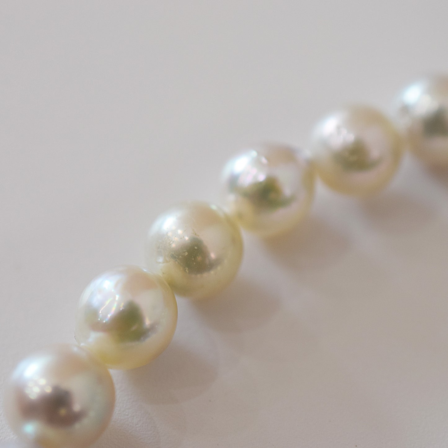 Limited to actual item 9mm - 9.5mm Natural color Multi Semi-round ~ Baroque Akoya Pearl Bracelet From Japan AkoyaPearl Stainless 7.08inch Wedding Japanese Magnet