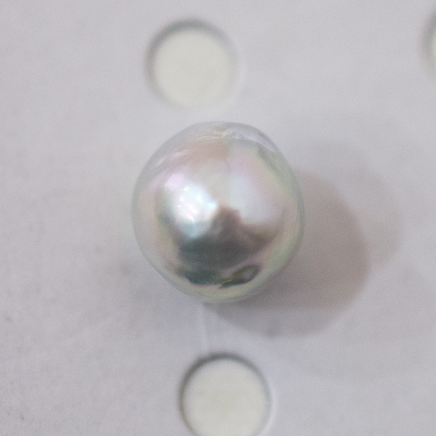 Pendant top Only Natural color 9.8mm Baroque pearl 1pc real akoya pearl Japan Japanese reenspearl あこや 真珠