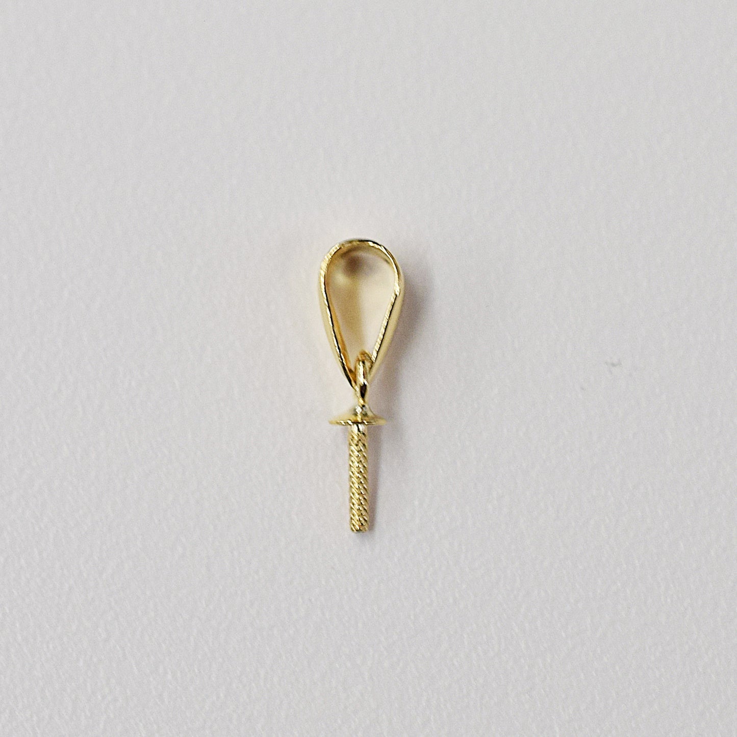 Only metal fittings K18YG Pendant top SDM0002