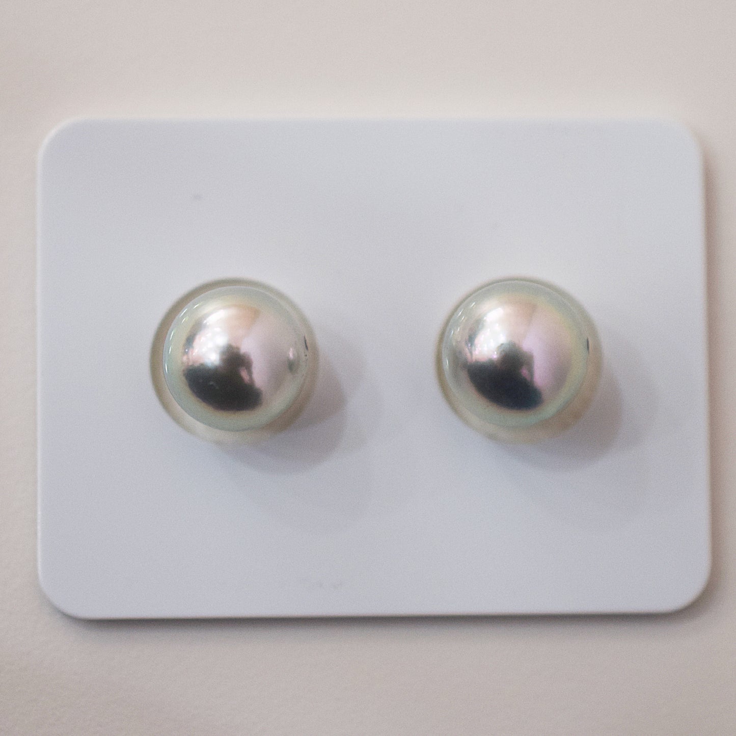 Actual product 8.5mm - 9mm Blue Rose Certificate from the Pearl Science Laboratory Natural color Loose Akoya Japan Seawater akoyapearl SK-440013