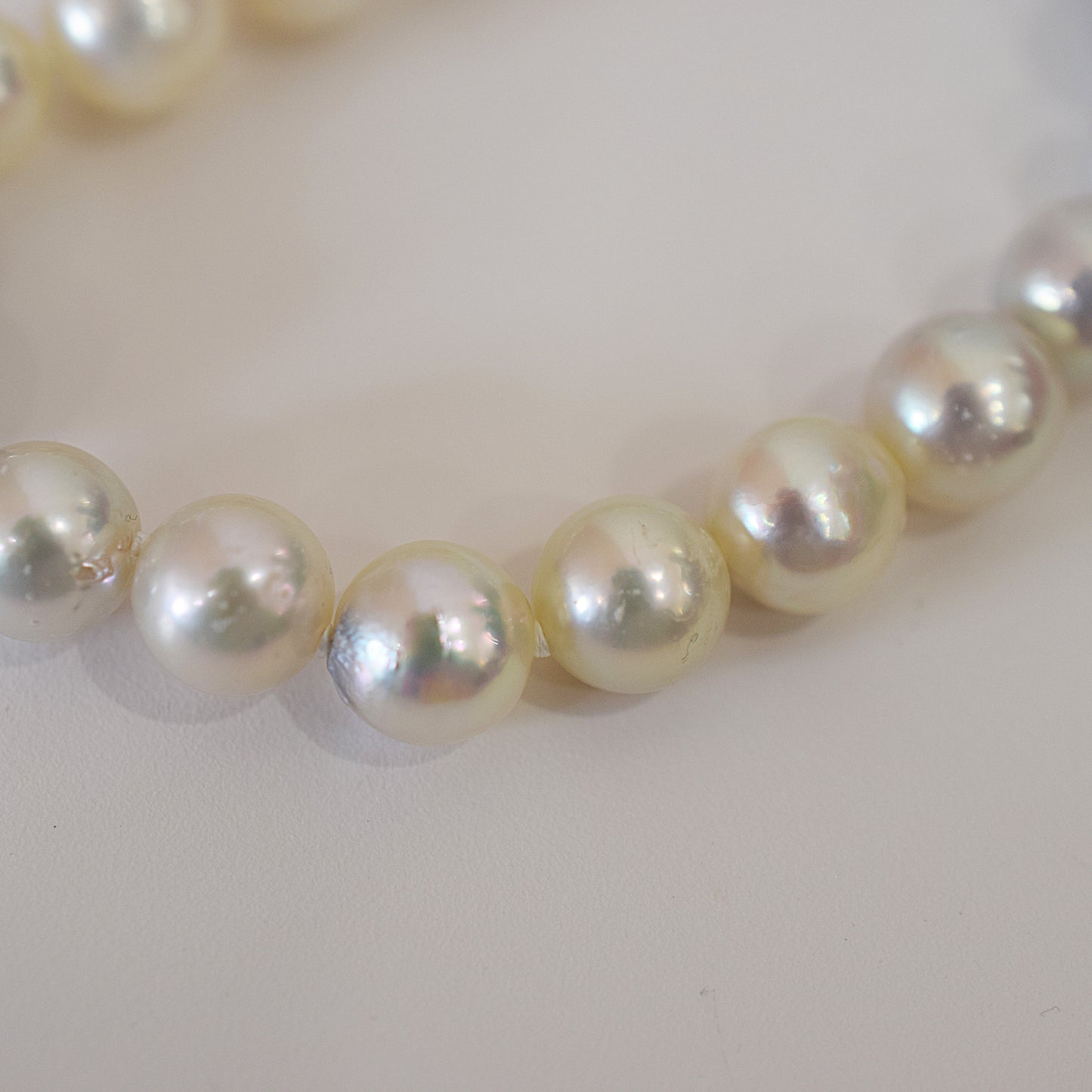 Limited to actual item 9mm - 9.5mm Natural color Multi Semi-round ~ Baroque Akoya Pearl Bracelet From Japan AkoyaPearl Stainless 7.08inch Wedding Japanese Magnet