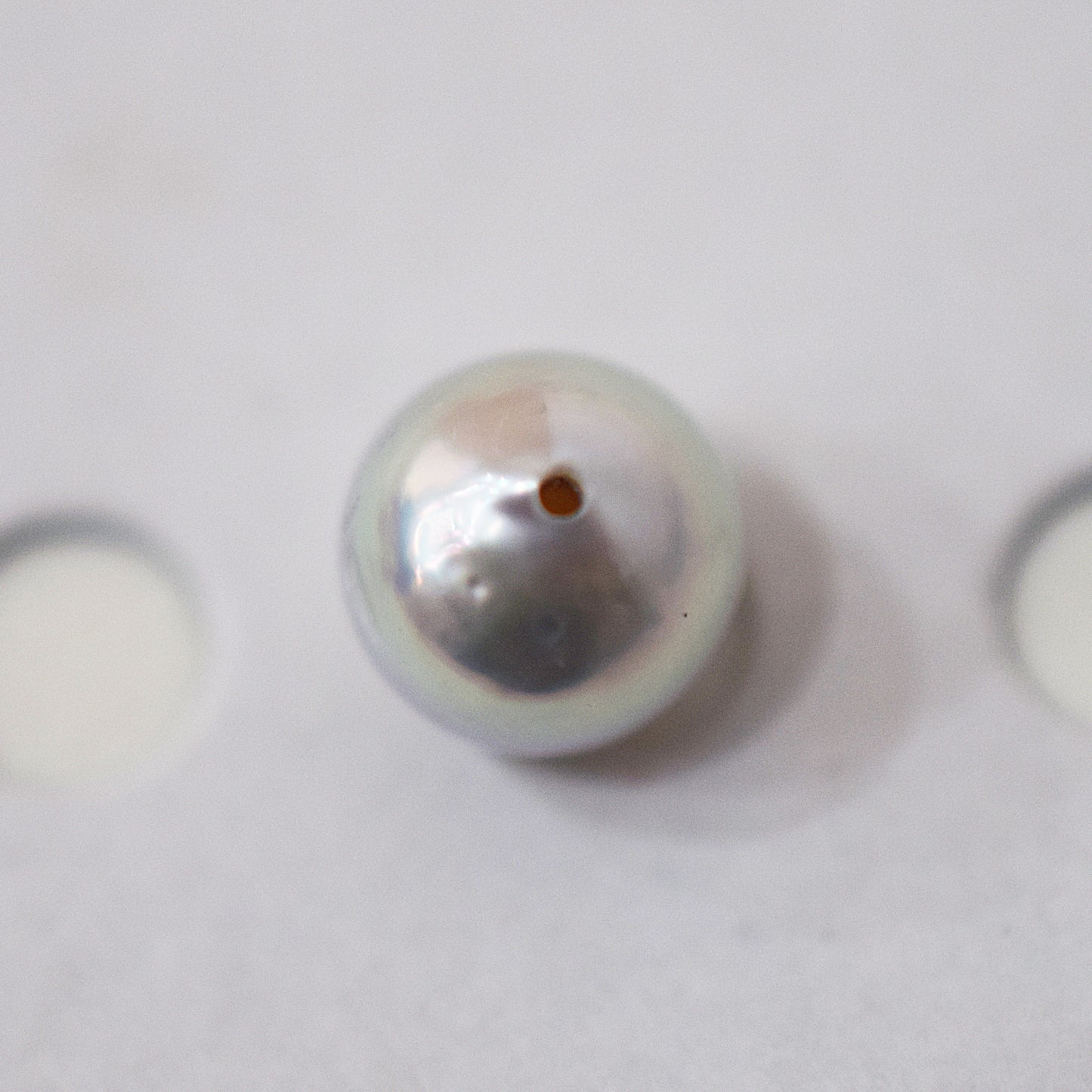 Pendant top Only Natural color 7.2mm Baroque pearl 1pc real akoya pearl Japan Japanese reenspearl あこや 真珠