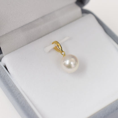 Pendant top Only Hanadama rank Rare White pink 9mm - 9.5mm Akoya Pearl Japan Akoyapearl birthday あこや 真珠 日本 reenspearl 18K