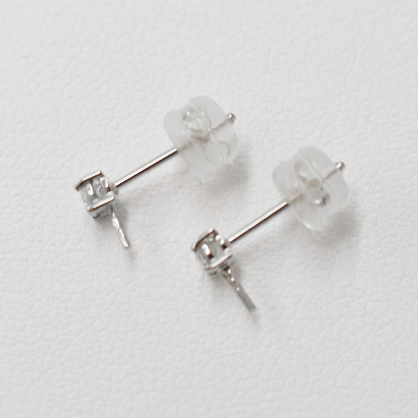 Only metal fittings K18WG stud earring Metal fitting Recommended for pearls 7mm - 9mm