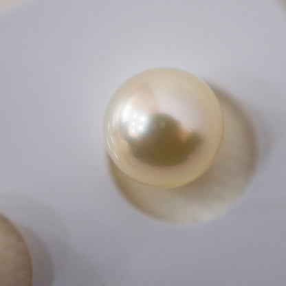 Actual product 7.5mm - 8mm Hanadama Certificate from the Pearl Science Laboratory Natural color Loose Akoya Japan Seawater akoyapearl SS-330166