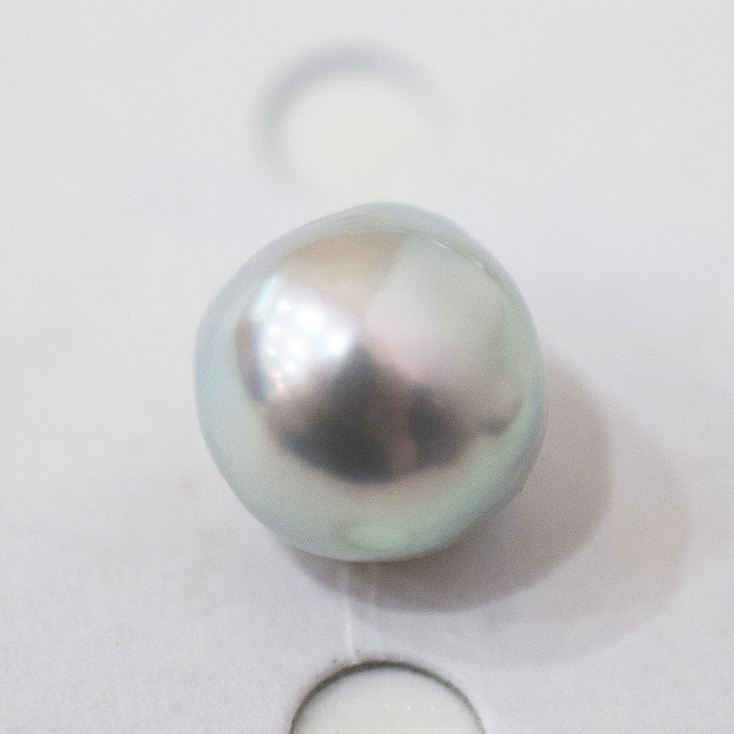 Pendant top Only Natural color 9.8mm Baroque pearl 1pc real akoya pearl Japan Japanese reenspearl あこや 真珠