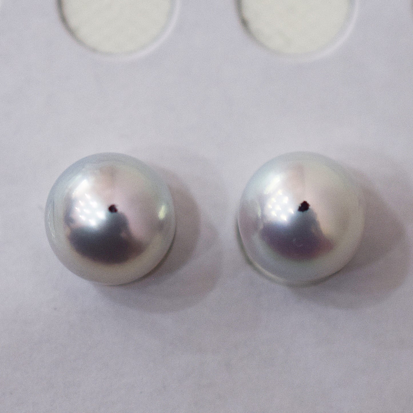 AAA rank Natural color 8.5mm -  9mm 1pair 2pc Loose Real akoya pearl Japan Japanese Seawater reenspearl あこや 真珠 日本