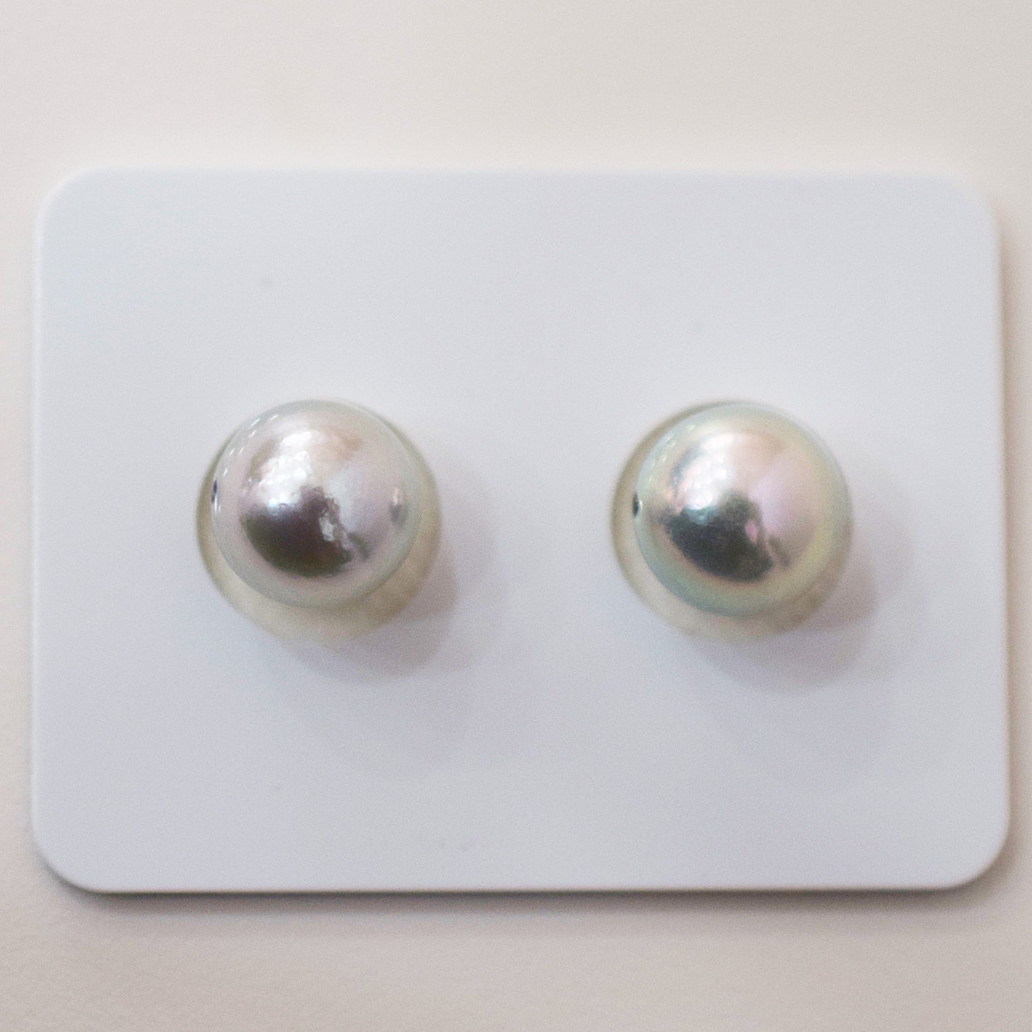 Actual product 8.5mm - 9mm Blue Rose Certificate from the Pearl Science Laboratory Natural color Loose Akoya Japan Seawater akoyapearl SK-440013