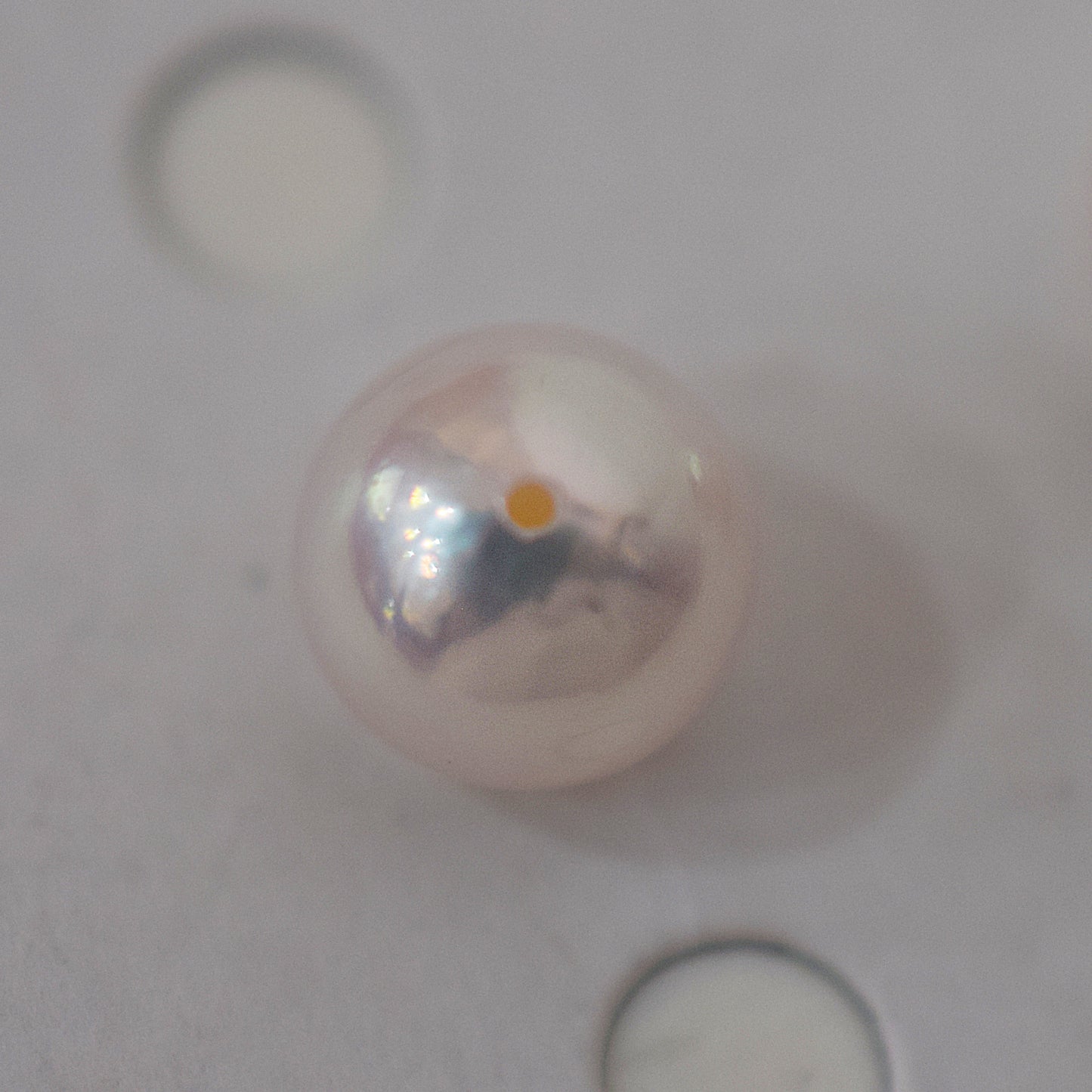 AAA rank 8mm - 8.5mm White pink tennyo color Akoya Pearl Earring Japan Japanese Seawater pearl reenspearl 18K 14K akoyapearl 1pair 2pc
