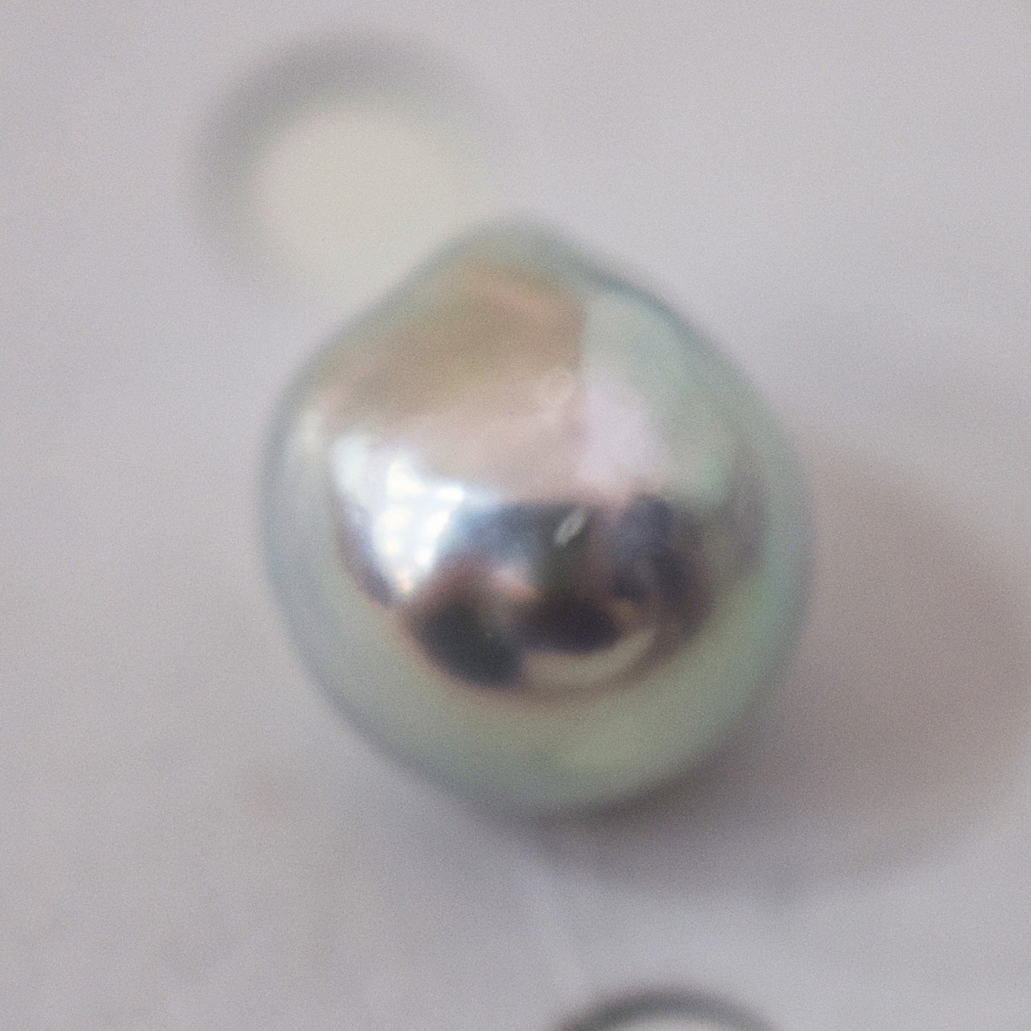 Pendant top Only Natural color 9.8mm Baroque pearl 1pc real akoya pearl Japan Japanese reenspearl あこや 真珠