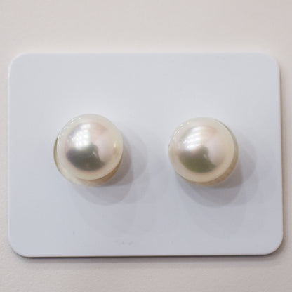 Actual product 9mm - 9.4mm Hanadama Certificate from the Pearl Science Laboratory White pink Loose Akoya Japan Seawater akoyapearl SS-330247