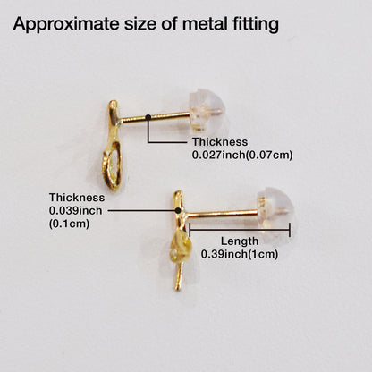 Hanadama rank Whitepink 7.5mm - 8.5mm Earring Diamond 0.02ct Seawater Real Akoya Pearl Japan anniversary Earring K18YG Japanese Wedding Jewelry reenspearl