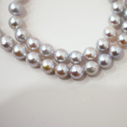 Actual product Necklace Natural color 6mm - 7.5mm Real Akoya Pearl From Japan 19.2inch 49cm starand choker reenspearl