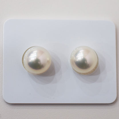 Actual product 9mm - 9.4mm Hanadama Certificate from the Pearl Science Laboratory White pink Loose Akoya Japan Seawater akoyapearl SS-330247