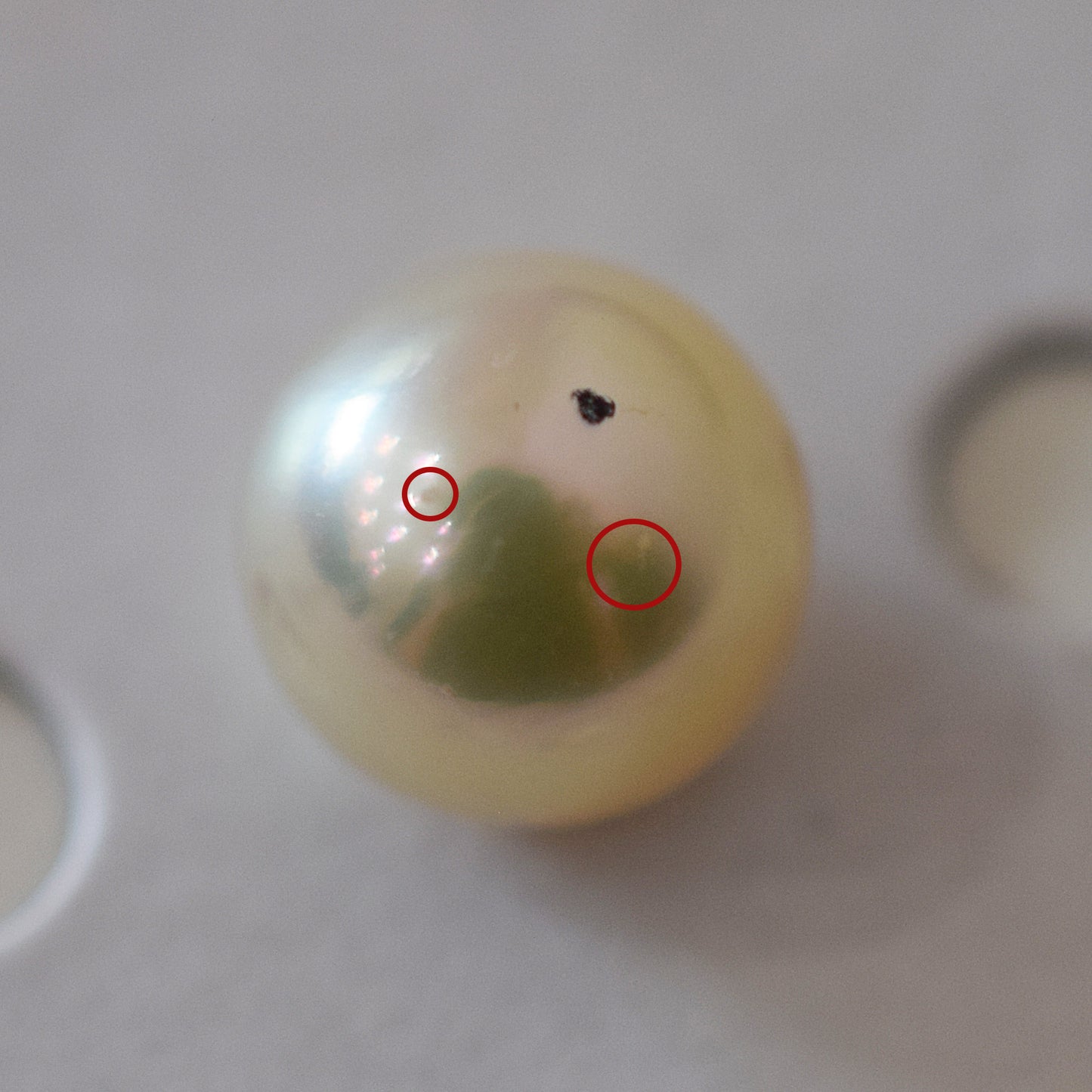 <Loose only> A rank 8.6mm Madama rank Natural 1pc Real Akoya Pearl Ring Ear cuff From Japan Japanese Seawater pearl akoyapearl reenspearl あこや真珠 日本