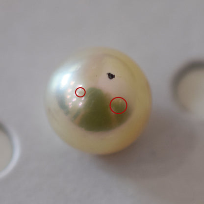 <Loose only> A rank 8.6mm Madama rank Natural 1pc Real Akoya Pearl Ring Ear cuff From Japan Japanese Seawater pearl akoyapearl reenspearl あこや真珠 日本