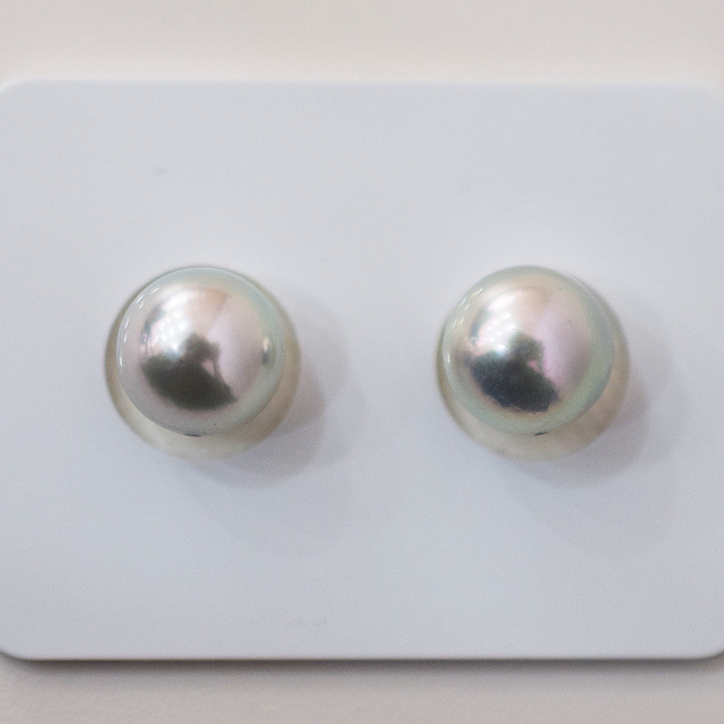 Actual product 8.5mm - 9mm Blue Rose Certificate from the Pearl Science Laboratory Natural color Loose Akoya Japan Seawater akoyapearl SK-440013