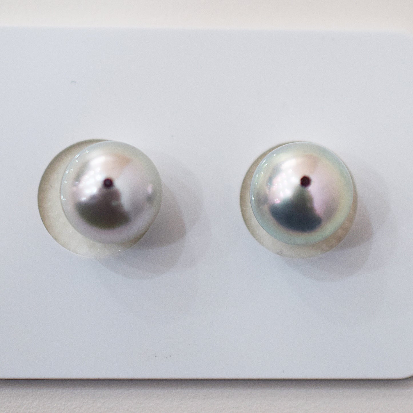 Actual product 8.5mm - 9mm Blue Rose Certificate from the Pearl Science Laboratory Natural color Loose Akoya Japan Seawater akoyapearl SK-440013