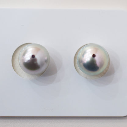 Actual product 8.5mm - 9mm Blue Rose Certificate from the Pearl Science Laboratory Natural color Loose Akoya Japan Seawater akoyapearl SK-440013