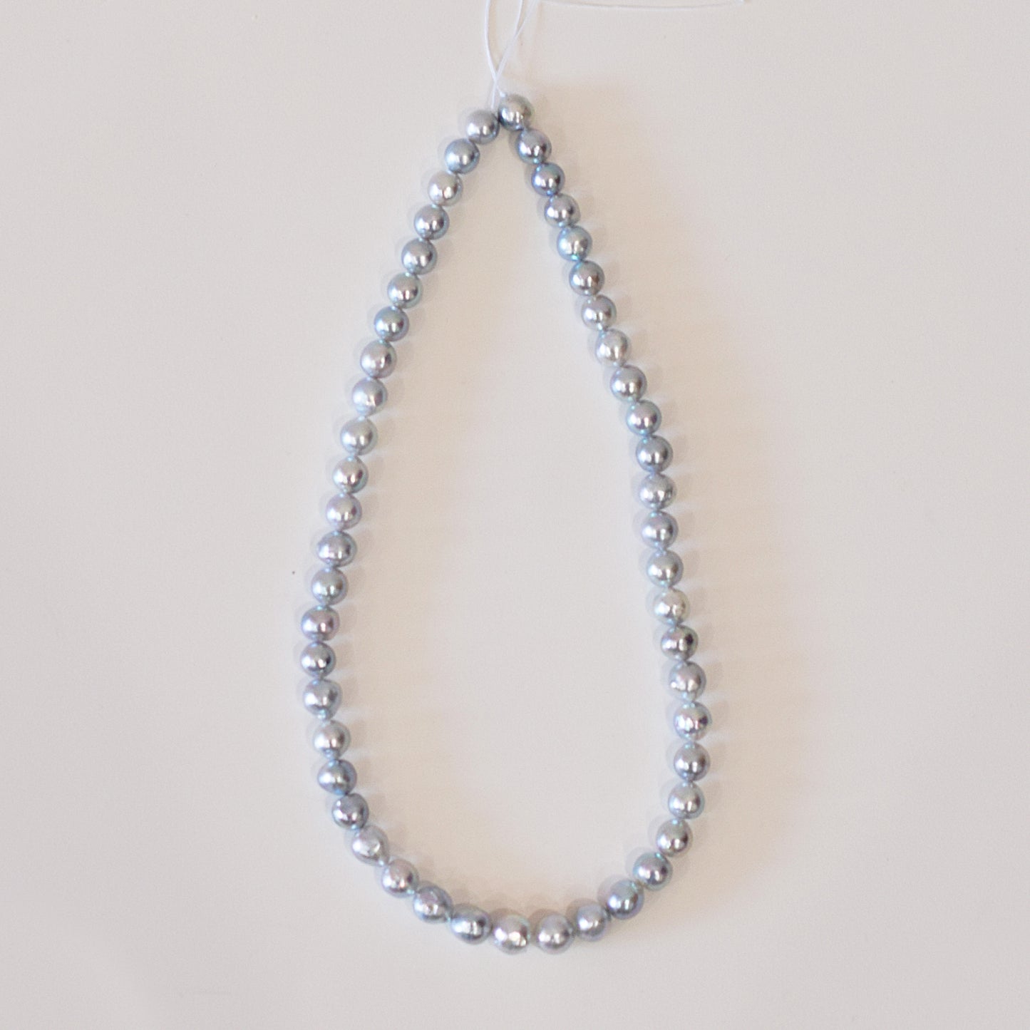 Limited to actual item Necklace Natural color Baroque 8mm - 9.5mm Real Akoya Pearl Japan 16.5inch 42cm starand Japanese choker reenspearl