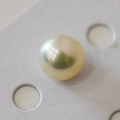 <Loose only> A rank 8.6mm Madama rank Natural 1pc Real Akoya Pearl Ring Ear cuff From Japan Japanese Seawater pearl akoyapearl reenspearl あこや真珠 日本