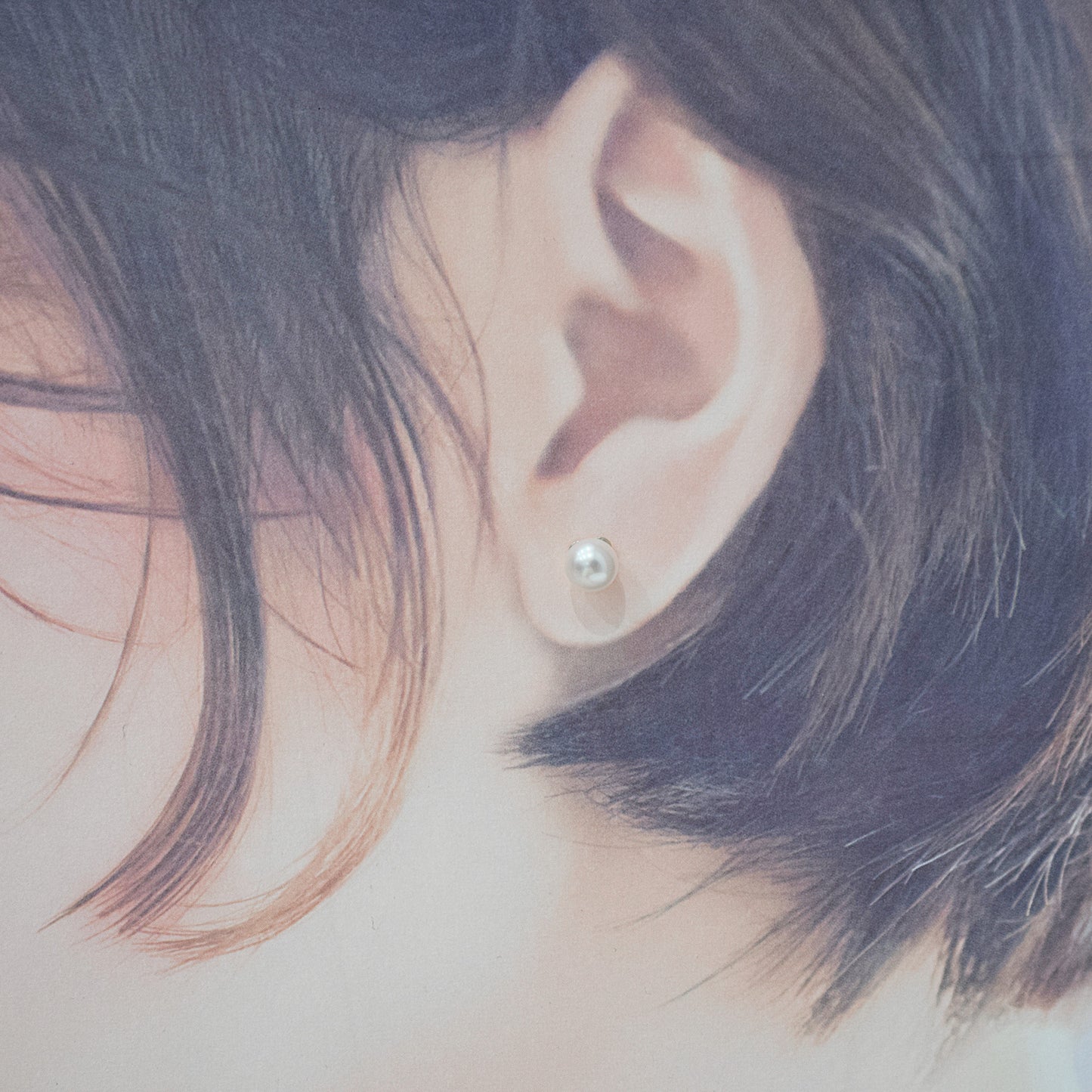 【K18YG / K14WG】Hanadama rank 6mm - 6.5mm Seawater Akoya Pearl White Pink Stud Earring Japan anniversary Japanese Seawater birthday 真珠 あこや 花珠級