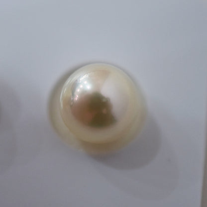 Actual product 7.5mm - 8mm Hanadama Certificate from the Pearl Science Laboratory Natural color Loose Akoya Japan Seawater akoyapearl SS-330166