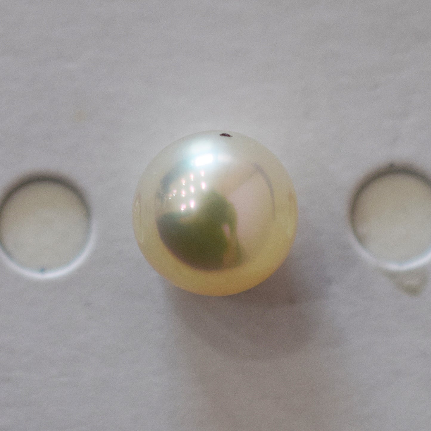 <Loose only> A rank 8.6mm Madama rank Natural 1pc Real Akoya Pearl Ring Ear cuff From Japan Japanese Seawater pearl akoyapearl reenspearl あこや真珠 日本