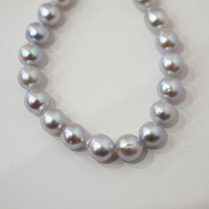 Actual product Necklace Natural color 6mm - 7.5mm Real Akoya Pearl From Japan 19.2inch 49cm starand choker reenspearl